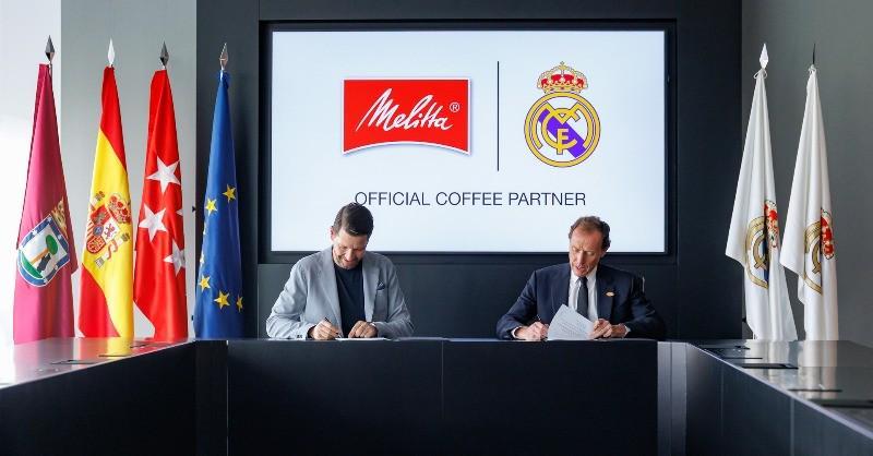 皇马官方：德国Melitta集团成为俱乐部官方咖啡赞助商
